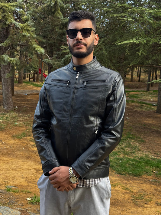 Jacket Alpha (100 %cuir )