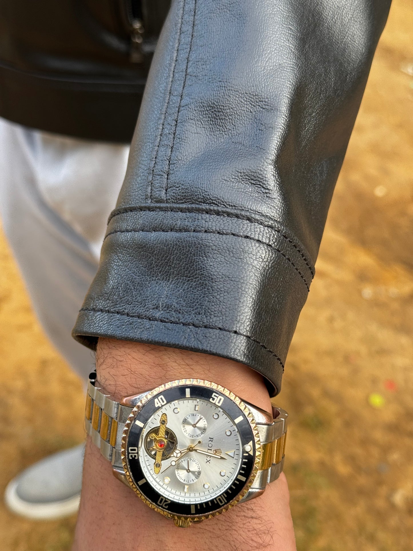 Jacket Alpha (100 %cuir )