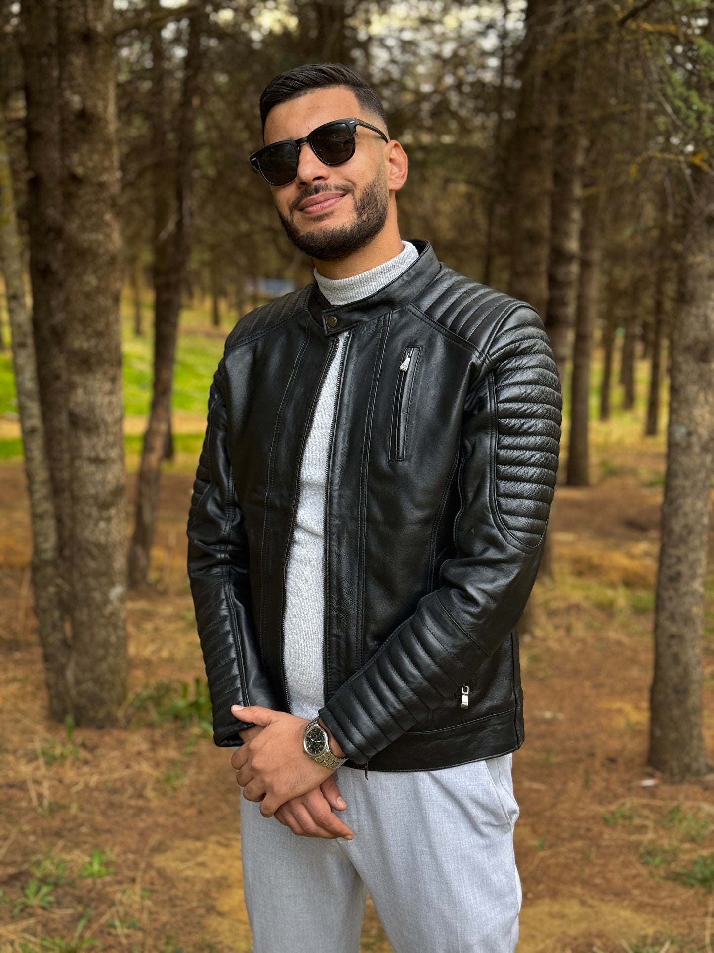 Jacket Motard (100 %cuir )